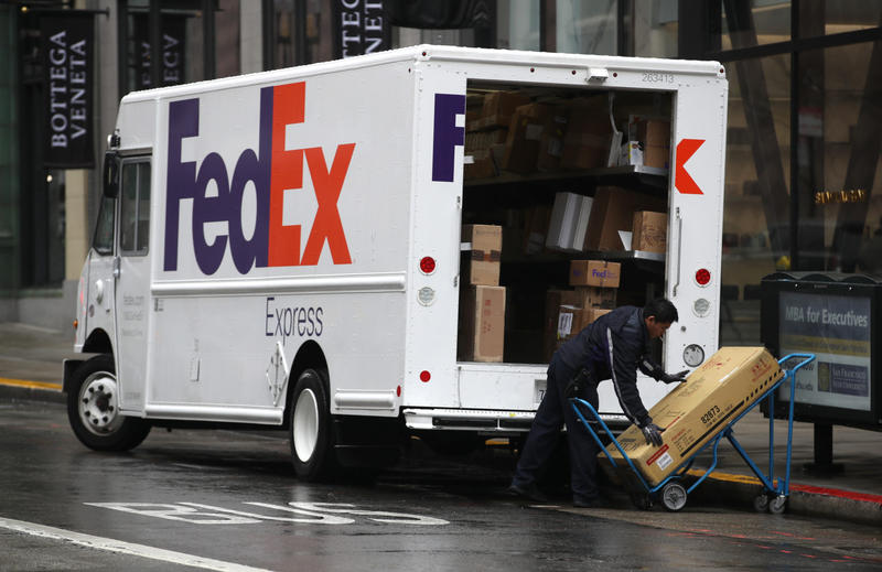 What Does Amazon's InHouse Delivery Mean For FedEx? KERA News