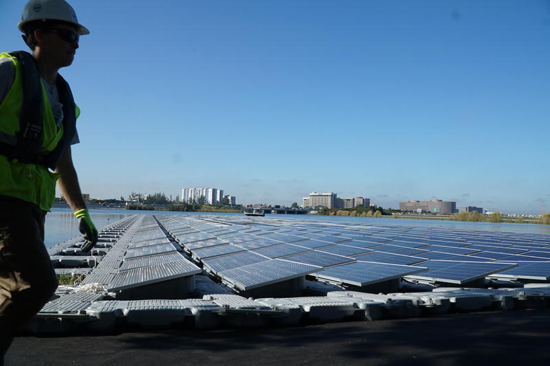 FPL Partners With MiamiDade County On New Floating Solar Panels WJCT