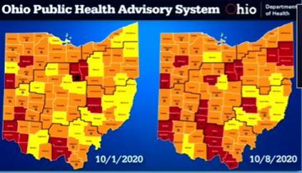 Coronavirus Spreading In Ohio Dewine These Numbers Are Very Alarming Wosu Radio