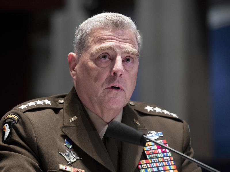 Gen. Milley: 'We're Trying To End A War Responsibly, Deliberately ...