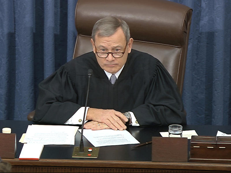 Chief Justice Roberts Navigates Shoals Of The Impeachment Trial
