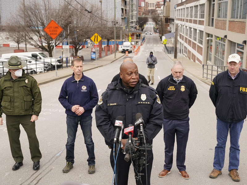 Authorities Search For Nashville Bomber As Governor Asks For Emergency Declaration