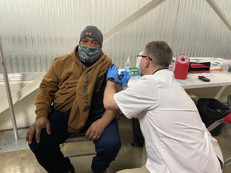 Mass vaccination clinics are underway across Ohio