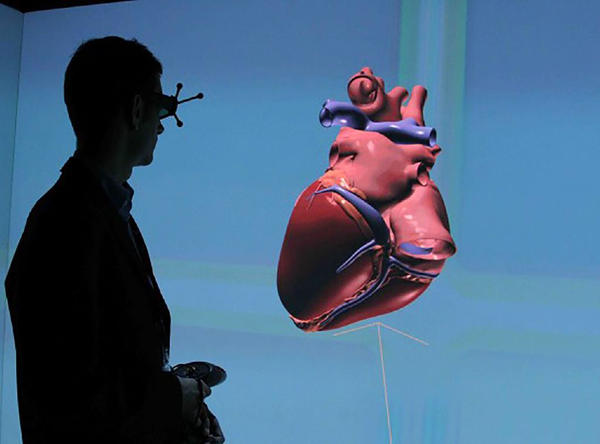 the future of cardiology will be shown in 3-d