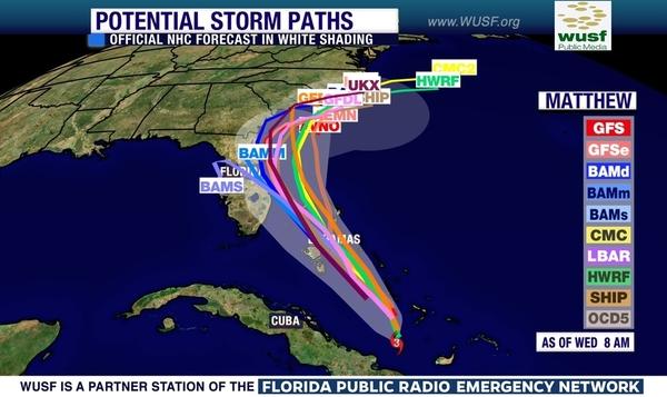 Governor: Florida Facing Largest Evacuation As Hurricane Matthew ...