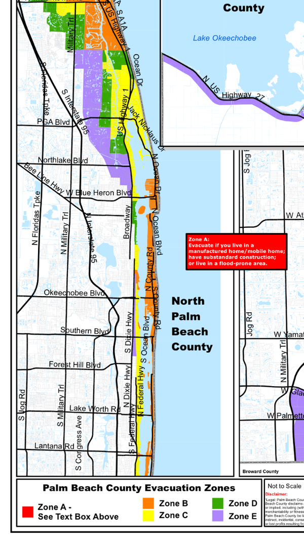 Mandatory Evacuations For Parts of Palm Beach County | WGCU News