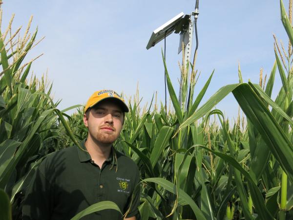 After growing up on a farm, researcher Jeff Siegfried wants to use technology to make agriculture more efficient. 