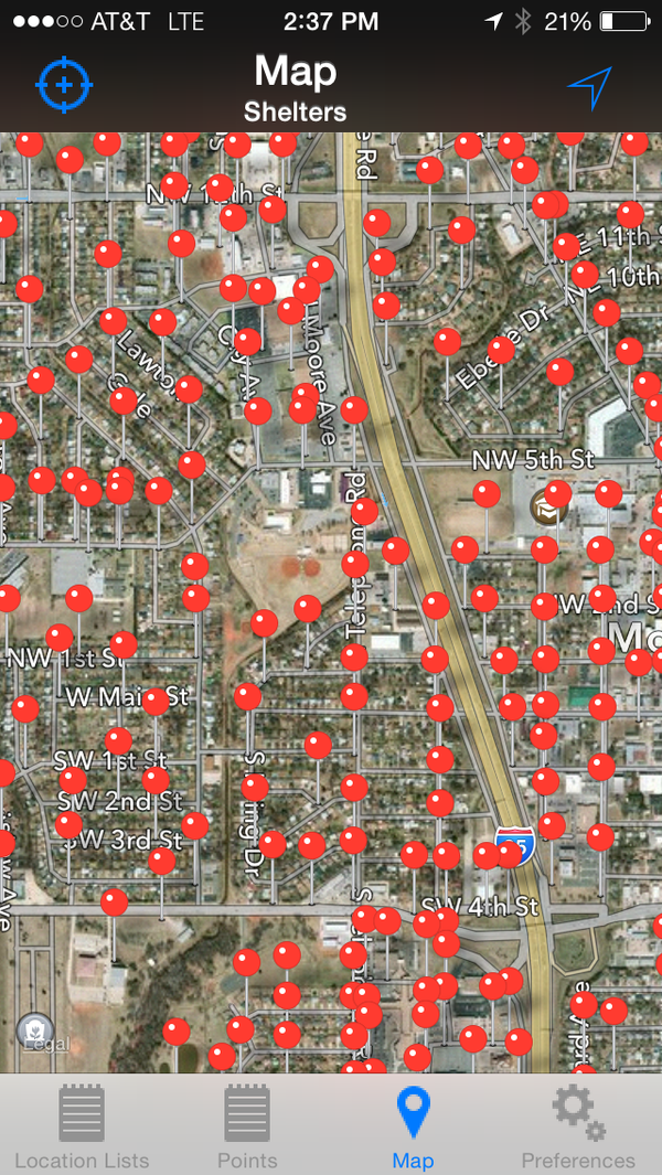 Storm Shelter App Helps Pinpoint People Amid Tornado's Rubble KOSU