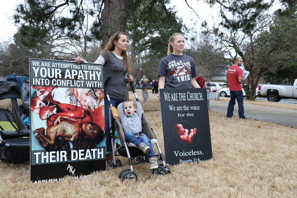 Anti Abortion Rally With Republican Governor Attorney General