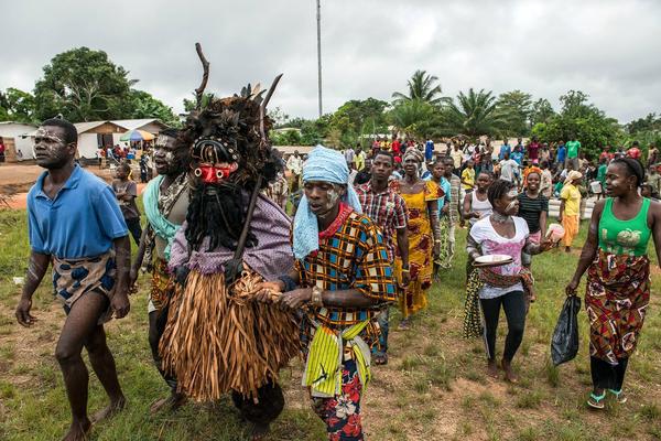 Liberia's Dancing Christmas Devils Could Give Krampus A Lesson In ...