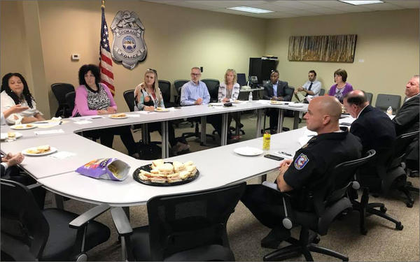 Rep. Cathy McMorris Rodgers discussed prison reform at a roundtable in Spokane Tuesday.