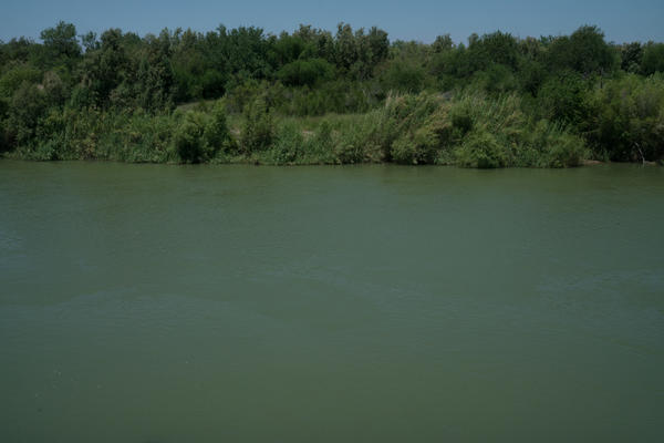 The Rio Grande is the official dividing line between the U.S. and Mexico. For migrants looking to cross, it's another hurdle on their journey north.