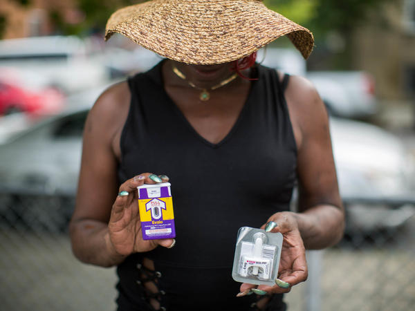 Towson carries two naloxone kits with her at all times and has used them to revive people who overdose. She now trains the public on how to use naloxone.
