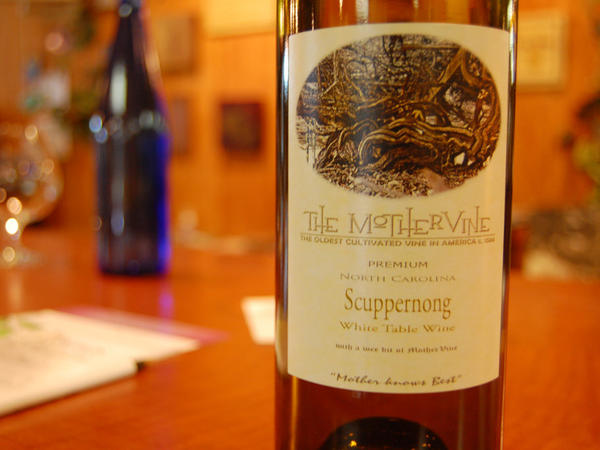 Scuppernong White Table Wine from Duplin Wine Cellars