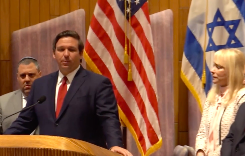 desantis emanu synagogue florida