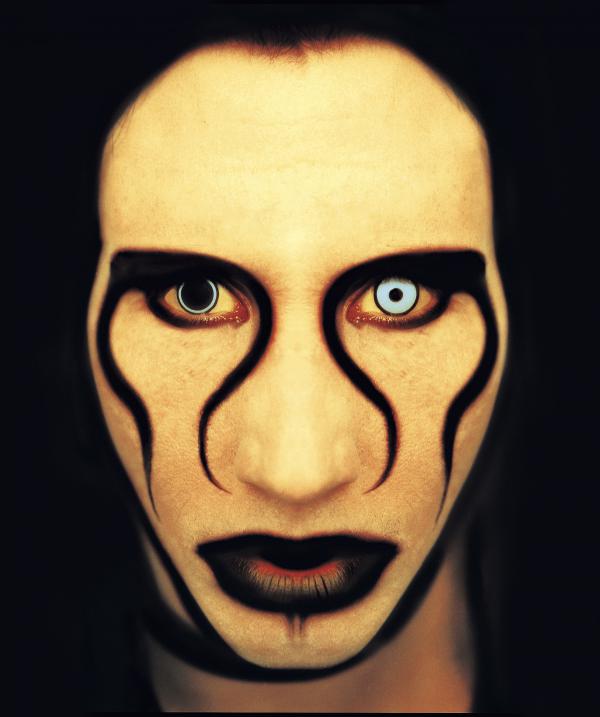 Marilyn Manson, photographed for <em>Rolling Stone</em> in 1996.