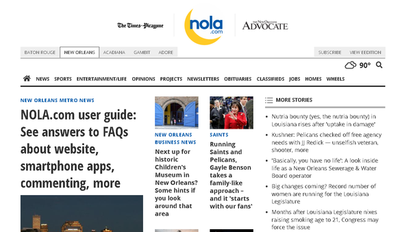 The Times Picayune | The New Orleans Advocate Officially Launches | WRKF