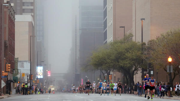 Some Fear Undercount As Texas Decides Not To Spend Money On 2020 - runners make their way through dallas during a half marathon in 2018 texas has experienced