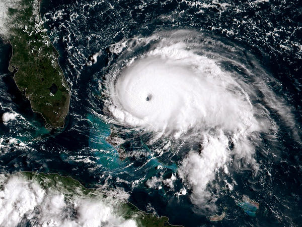 hurricane dorian, now a category 5 storm, tracks toward the