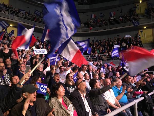 Marine Le Pen's skeptic stance on the EU is an unlikely vote-winner in France, and especially near the eastern border where the EU is still popular. But even there Le Pen has some supporters.