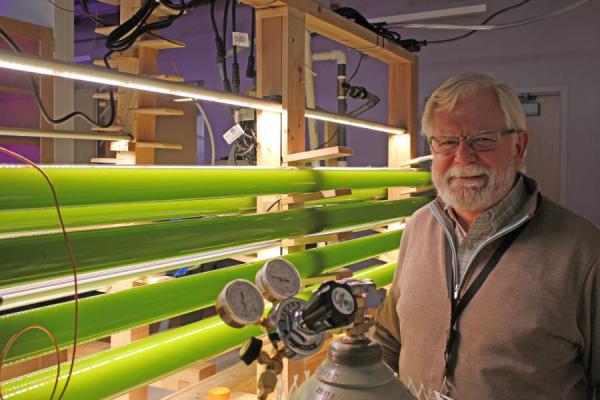 Paul Black in the laboratory at Nebraska Innovation Campus.