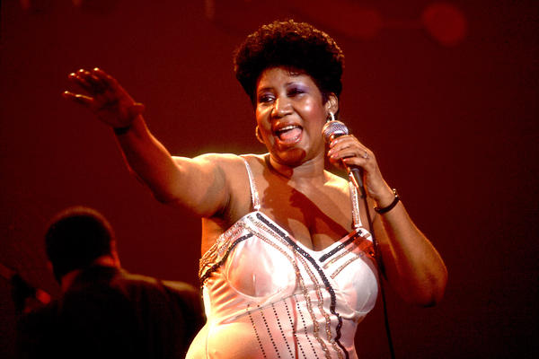 Franklin, onstage in Chicago in 1992. She sold more than 75 million records during her life, making her one of the best-selling artists of all time.