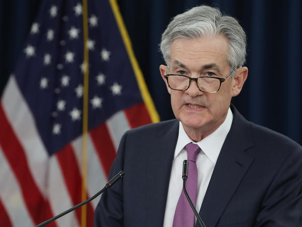 Fed Chairman Powell Hints At Interest Rate Cut; Stocks Rally