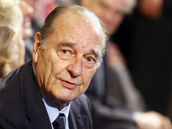 Former French President Jacques Chirac, in a 2011 photo. Chirac was a fierce opponent of the 2003 U.S. invasion of Iraq.