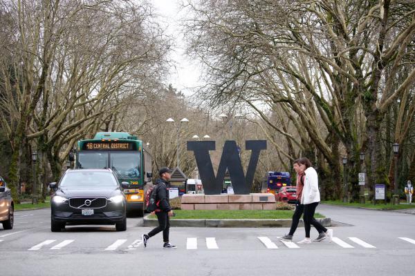 The University of Washington in Seattle is one of several U.S. campuses that have canceled in-person classes in response to the spread of the coronavirus.