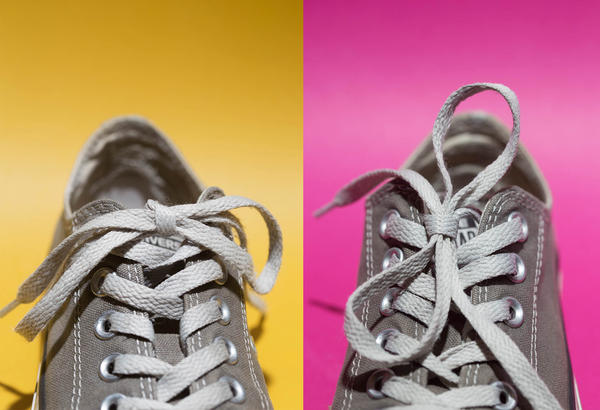 how to keep leather shoe strings tied