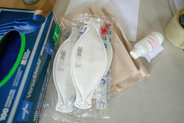 Hospitals are facing widespread shortages of personal protective equipment, or PPE, for health care workers. Columbia University alumni associations are raising money to purchase much needed N95 masks, seen here, gowns and other gear.