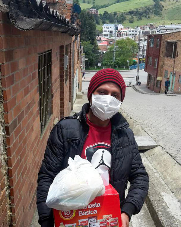 Álvaro Callama is an electrician from Venezuela who fled to Colombia two years ago. He says immigrants in the country are struggling after the authorities passed measures to prevent the spread of the new coronavirus.