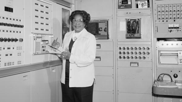 Mary Jackson, NASA's first Black female engineer, in 1977 at NASA's Langley Research Center in Hampton, Va.