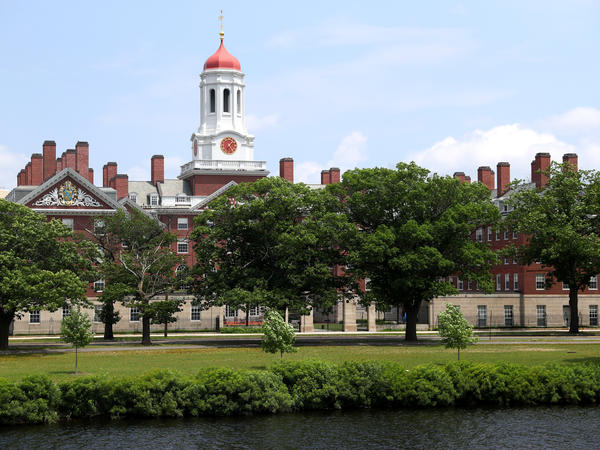 Harvard University, shown here, and the Massachusetts Institute of Technology sued the Trump administration over a rule change that would have barred international college students from taking fully online course loads in the United States. In court on Tuesday, a judge announced that the government would rescind the directive.