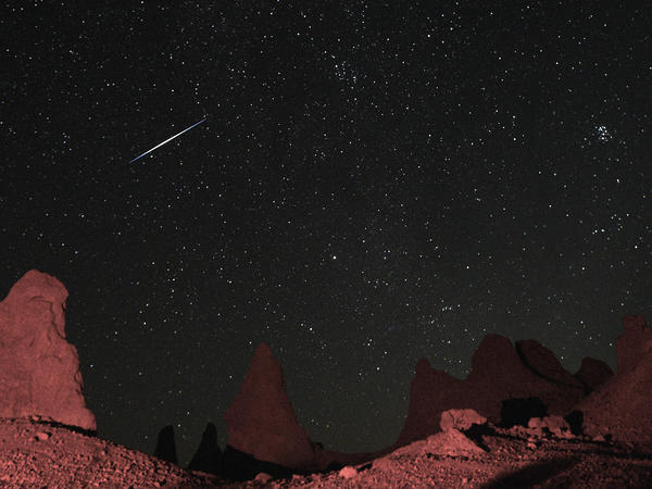 The Perseid meteor shower, pictured here near Death Valley, Calif., in 2019, is one of the most popular of the year. This summer, it peaks in the predawn hours of Aug. 12.