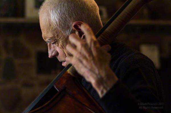 Jazz bassist Gary Peacock.