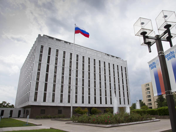 At the height of the Cold War, the FBI and the National Security Agency built a secret tunnel beneath the Russian Embassy (shown here in 2013), so that American spies could eavesdrop on what was happening inside.