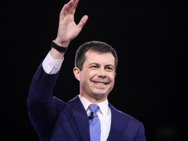 Former mayor of South Bend, Ind., Pete Buttigieg, pictured in Charleston, S.C., in February.