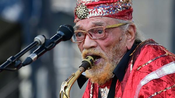 <em>Swirling</em> is the first album in over 20 years from the Sun Ra Arkestra, now led by 96-year-old saxophonist Marshall Allen.