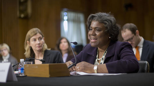 Linda Thomas-Greenfield, pictured in January 2014, is President-elect Joe Biden's choice for United Nations ambassador.