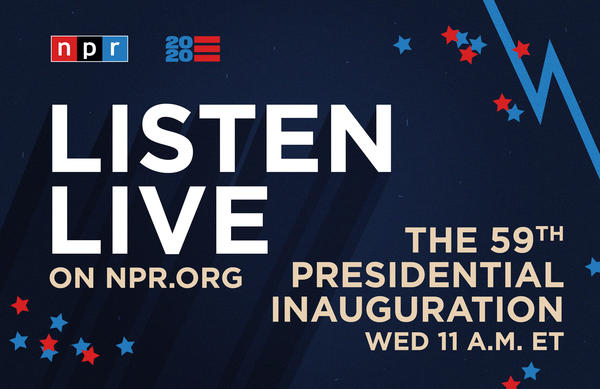 Listen to live special coverage of Biden's inauguration as 46th president of the United States.