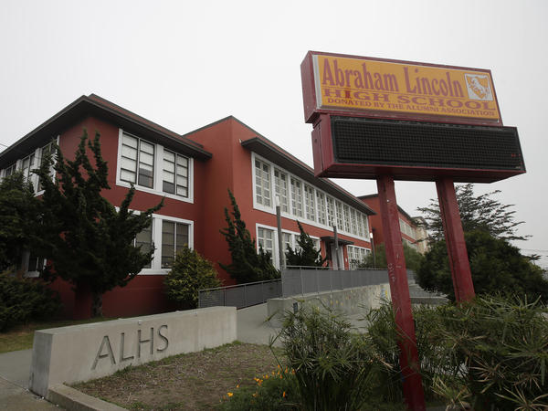 The San Francisco school board has voted to consider removing the names of George Washington and Abraham Lincoln from public schools, such as Abraham Lincoln High School.