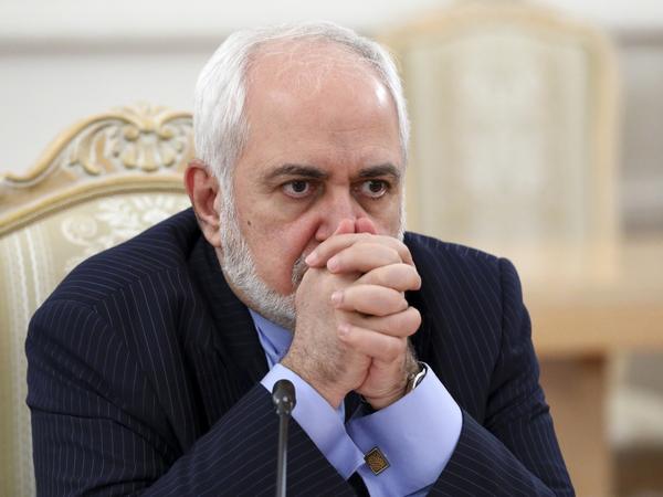 In this Jan. 26, 2021, file photo, Iranian Foreign Minister Mohammad Javad Zarif appears during talks in Moscow. A recording of Zarif offering a blunt appraisal of diplomacy and the limits of power within the Islamic Republic has leaked out publicly.