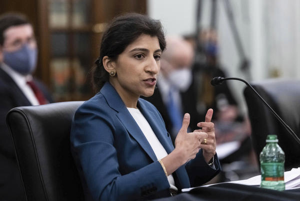 The Senate on Tuesday confirmed to the Federal Trade Commission 32-year-old Lina Khan, a prominent critic of Big Tech and favorite among progressives.