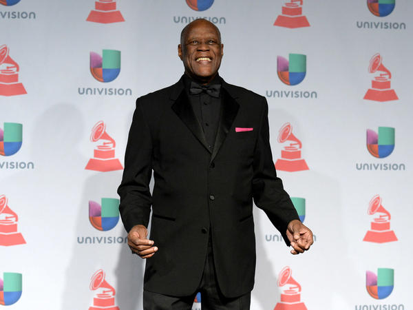 Johnny Ventura, seen here at the Latin Grammys in 2013, died at the age of 81 on Wednesday.
