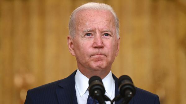 President Biden delivers remarks Thursday on the terror attack at Hamid Karzai International Airport in Afghanistan that killed U.S. service members and Afghan civilians.