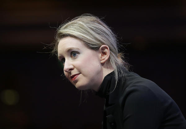 Elizabeth Holmes, founder and CEO of Theranos, speaks at the Fortune Global Forum in San Francisco.