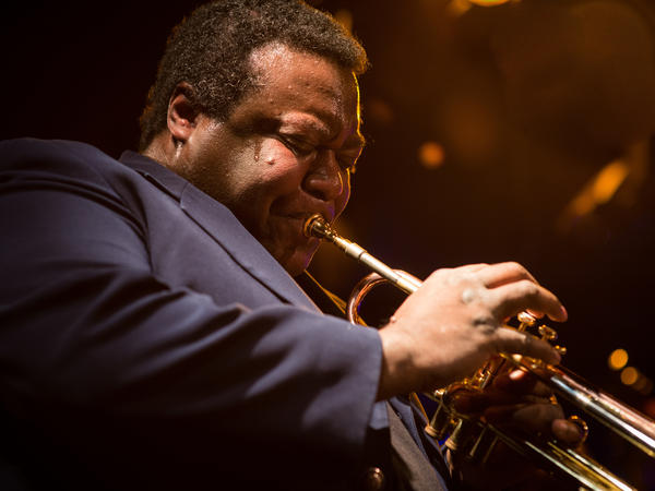 Wallace Roney performing at Le Poisson Rouge in New York, as part of the 2014 Winter Jazzfest. The trumpet player died Tuesday, March 31.