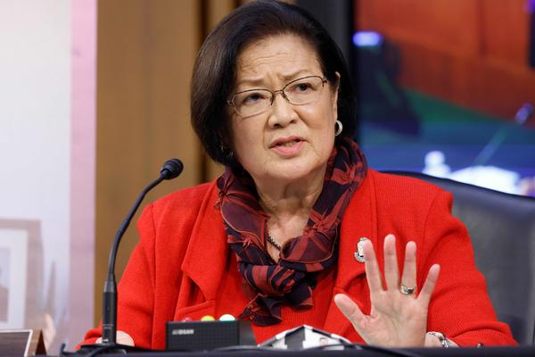 Sen. Mazie Hirono, D-Hawaii, says her immigrant journey, detailed in a new memoir, has driven her to "stand up to bullies."