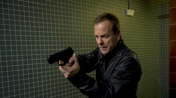 Kiefer Sutherland as Jack Bauer in the 2014 TV show 24: Live Another Day.
